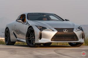 Lexus LC500 on Vossen Wheels (M-X1) 2018 года